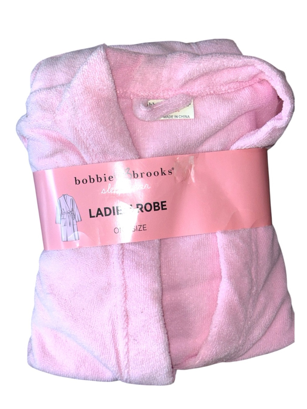 Bobbie Brooks Pink Robe - OS